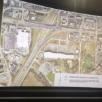 Areas in blue are on a four month completion schedule.